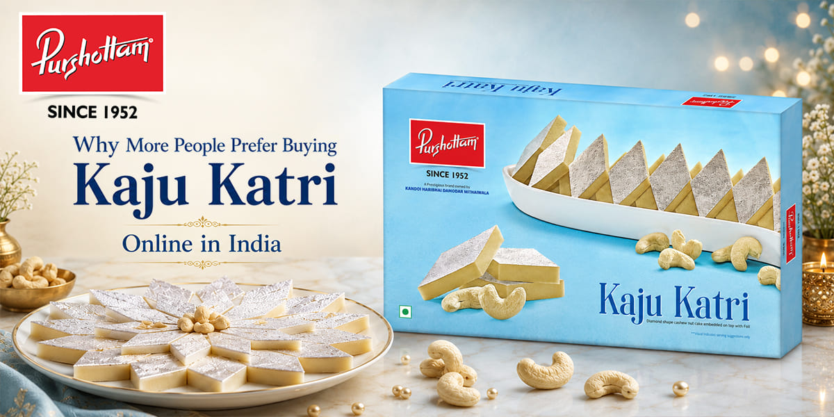 Why More People Prefer Buying Kaju Katli Online in India